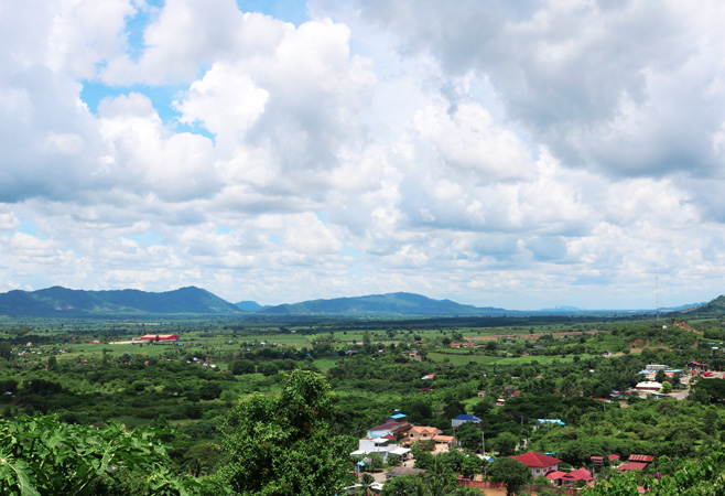 Blue Mountain in Pailin