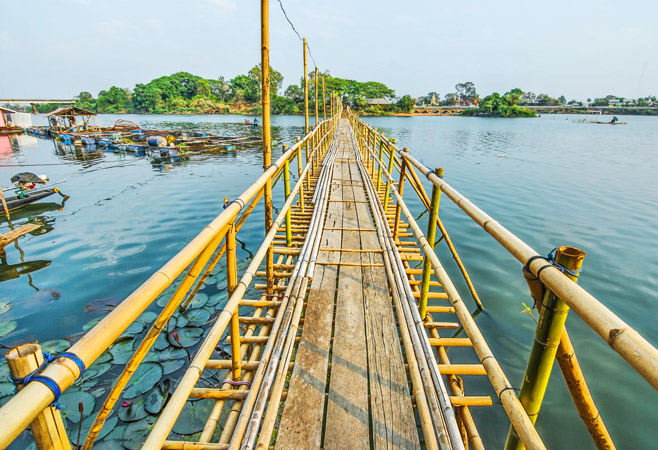 The Famous Bamboo Bridge Adventure