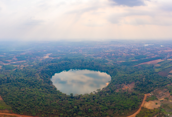 Yeak Laom Volcanic Lake: The Crown Jewel
