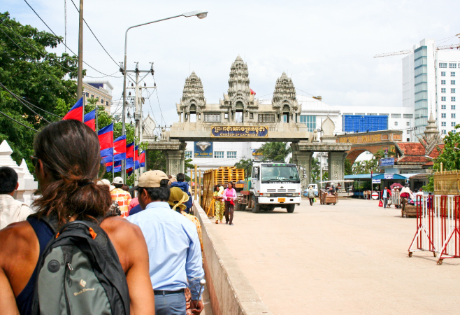 Border Crossing Experience in Krong Poipet