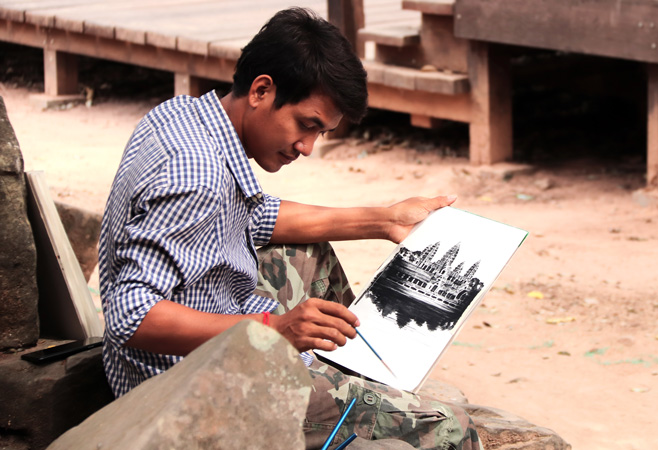 Contemporary Cambodian Art and Paintings